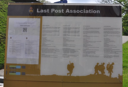 Last Post Association Sign